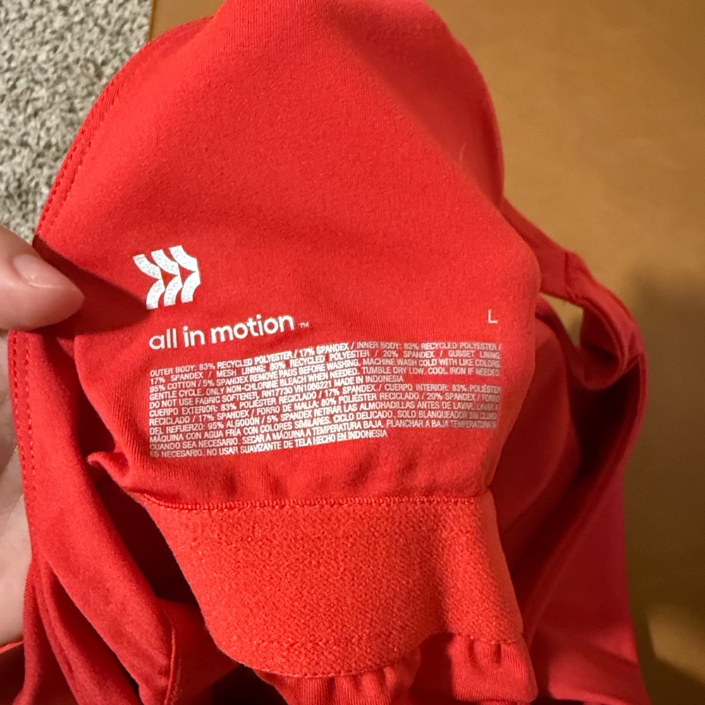 LIKE NEW Red High Neck All in Motion Activewear Dress - Picture 10 of 10
